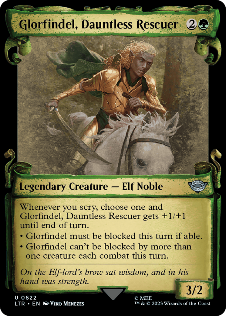 Glorfindel, Dauntless Rescuer [The Lord of the Rings: Tales of Middle-Earth Showcase Scrolls] | Good Games Adelaide SA