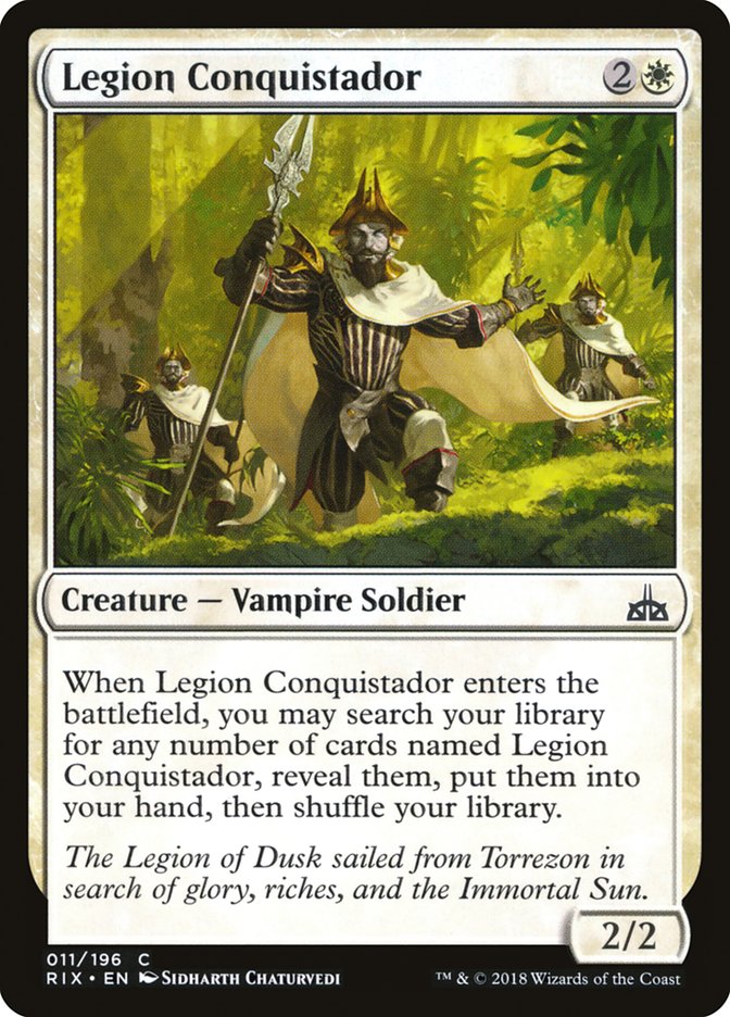 Legion Conquistador 11 (Rivals of Ixalan)  - Foil | Good Games Adelaide SA