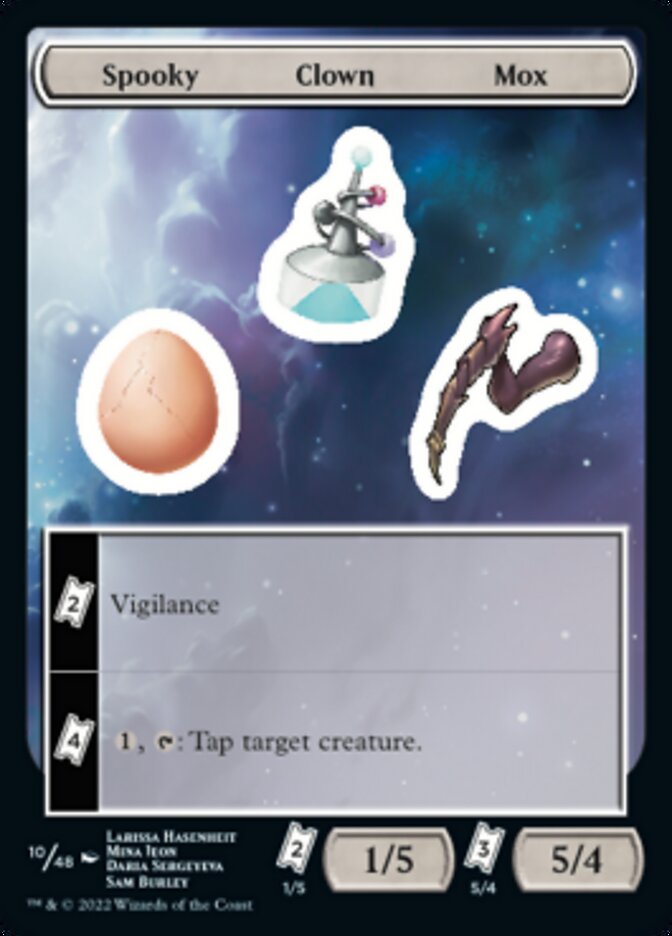 Spooky Clown Mox [Unfinity Stickers] | Good Games Adelaide SA