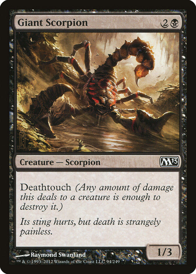 Giant Scorpion [Magic 2013] | Good Games Adelaide SA