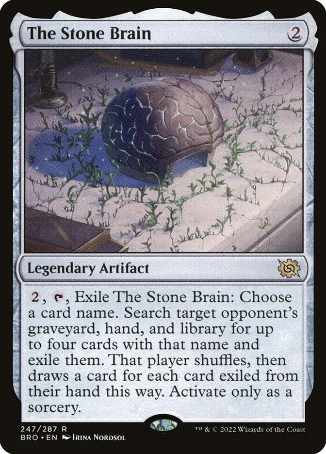 The Stone Brain 247 (The Brothers' War)  | Good Games Adelaide SA