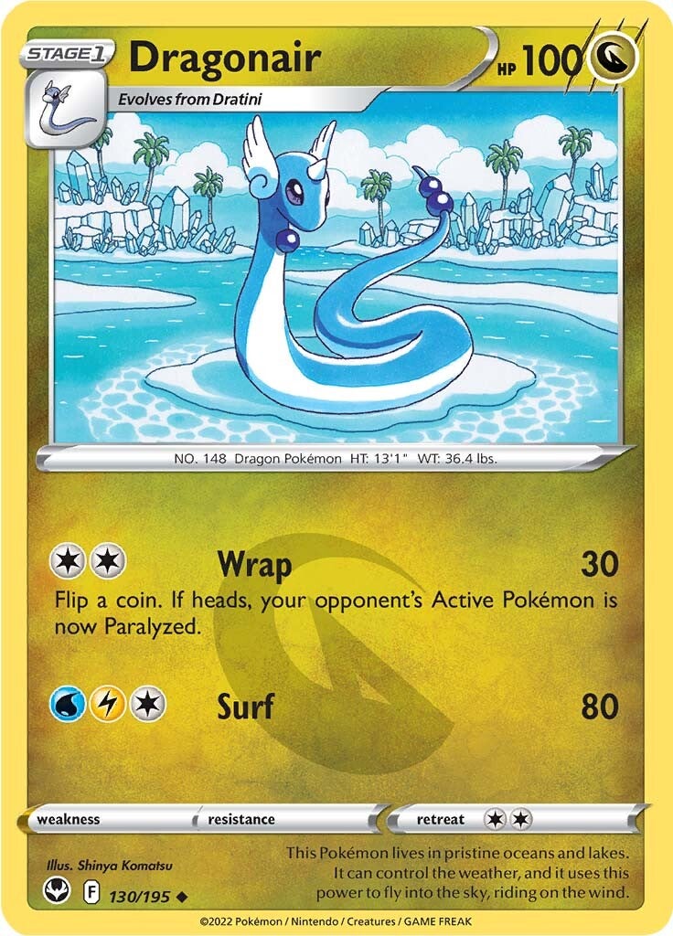 Dragonair (130/195) [Sword & Shield: Silver Tempest] | Good Games Adelaide SA