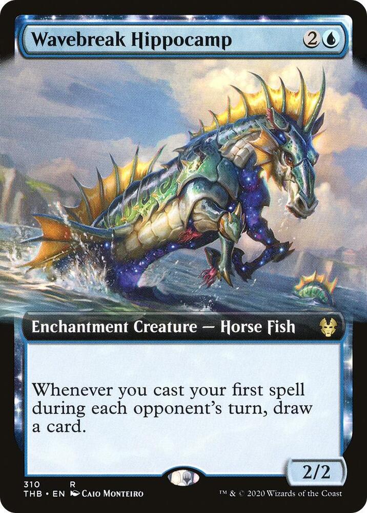 Wavebreak Hippocamp 310 (Theros Beyond Death)  - Foil | Good Games Adelaide SA