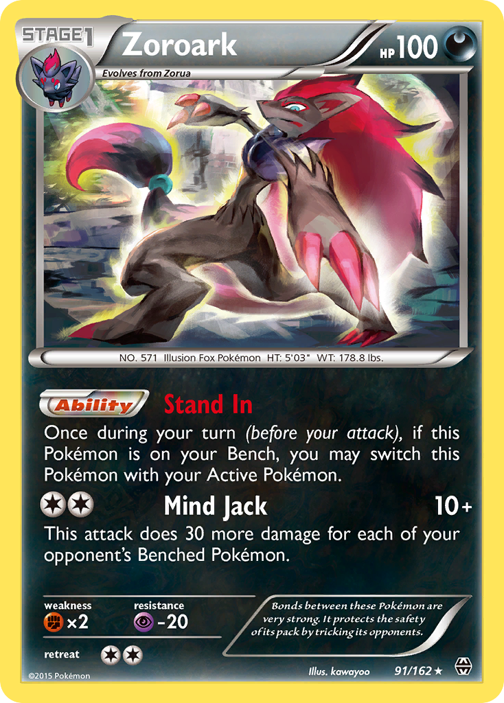 Zoroark (91/162) [XY: BREAKthrough] | Good Games Adelaide SA