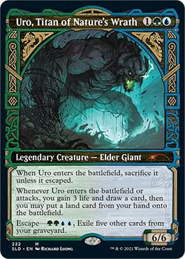Uro Titan of Natures Wrath 222 (Secret Lair Drop Series)  - Foil | Good Games Adelaide SA