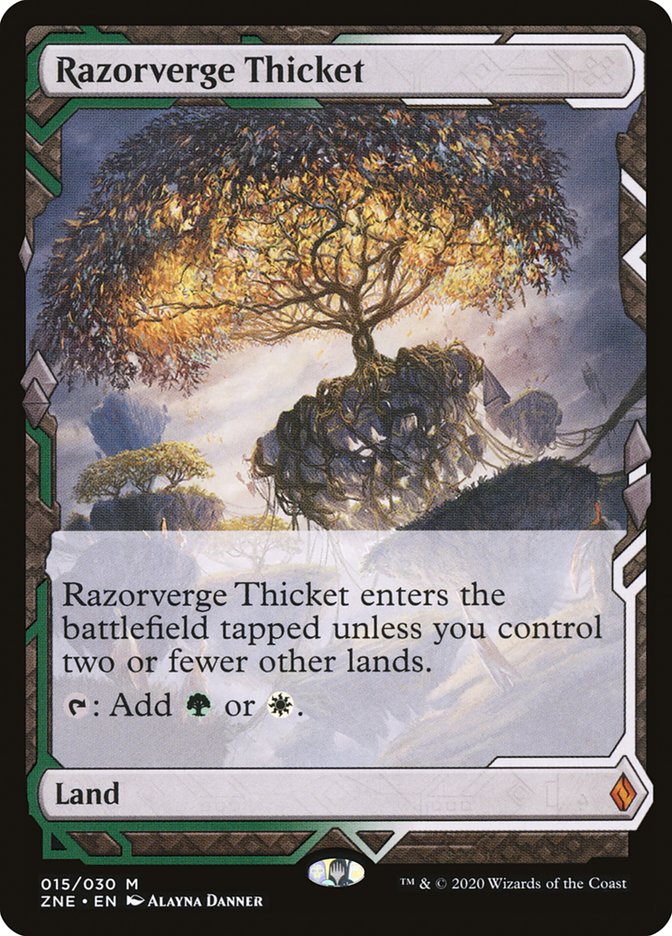 Razorverge Thicket [Zendikar Rising Expeditions] | Good Games Adelaide SA
