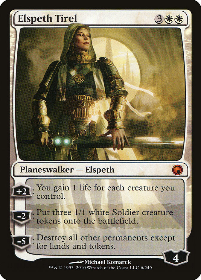 Elspeth Tirel 6 (Scars of Mirrodin)  | Good Games Adelaide SA