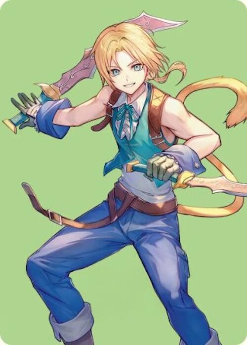 Zidane Tantalus Thief Art Card 49 (Art Series: FINAL FANTASY)  | Good Games Adelaide SA