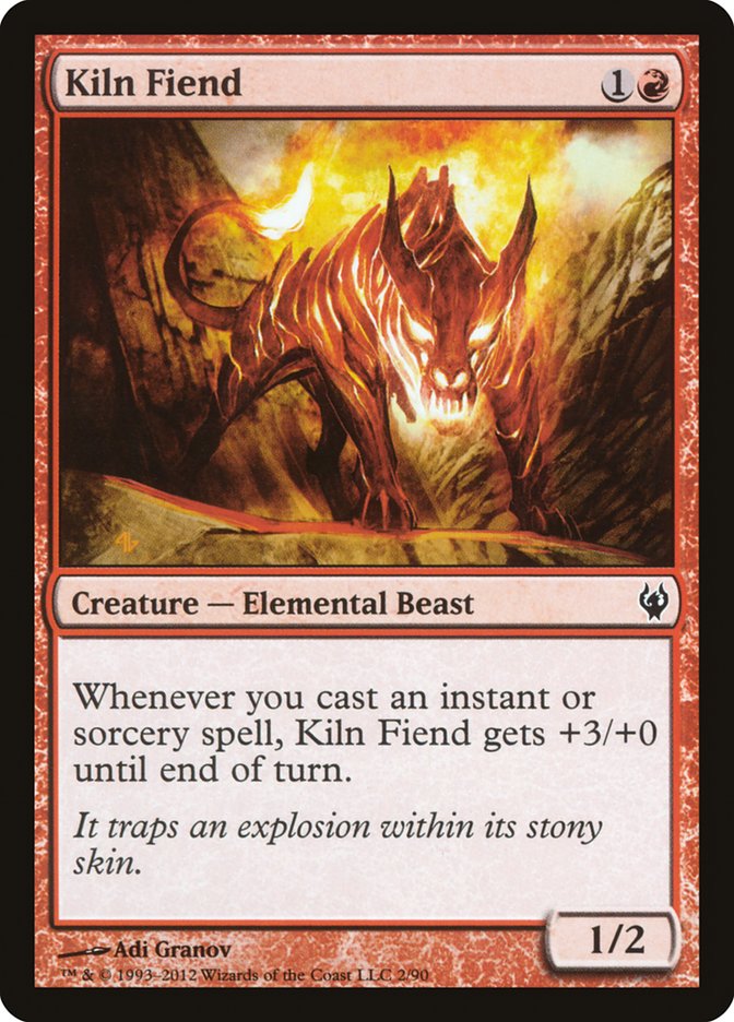 Kiln Fiend [Duel Decks: Izzet vs. Golgari] | Good Games Adelaide SA