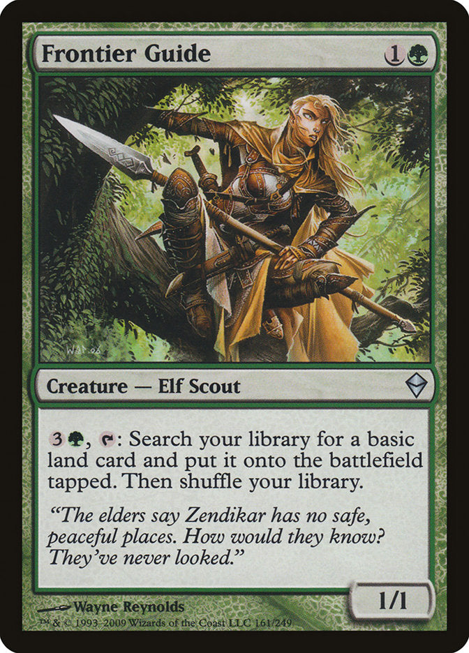 Frontier Guide [Zendikar] | Good Games Adelaide SA