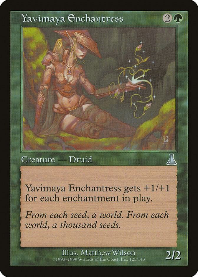Yavimaya Enchantress 125 (Urza's Destiny)  - Foil | Good Games Adelaide SA