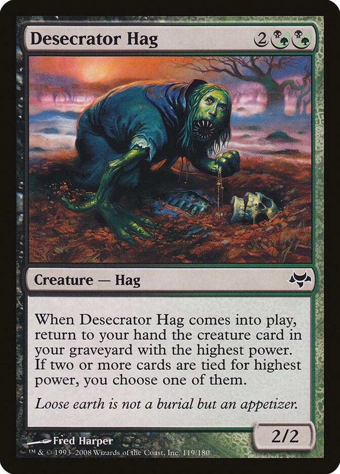 Desecrator Hag 119 (Eventide)  - Foil | Good Games Adelaide SA