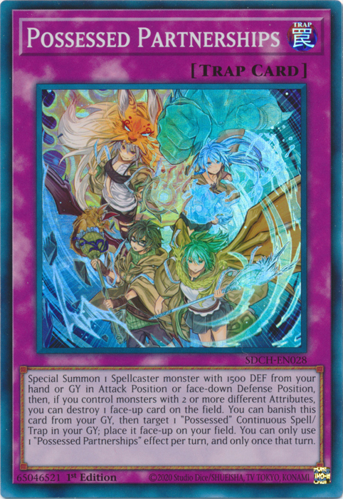 Possessed Partnerships [SDCH-EN028] Super Rare | Good Games Adelaide SA
