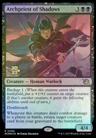 Archpriest of Shadows [March of the Machine Prerelease Promos] | Good Games Adelaide SA