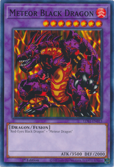 Meteor Black Dragon [LDS1-EN013] Common | Good Games Adelaide SA