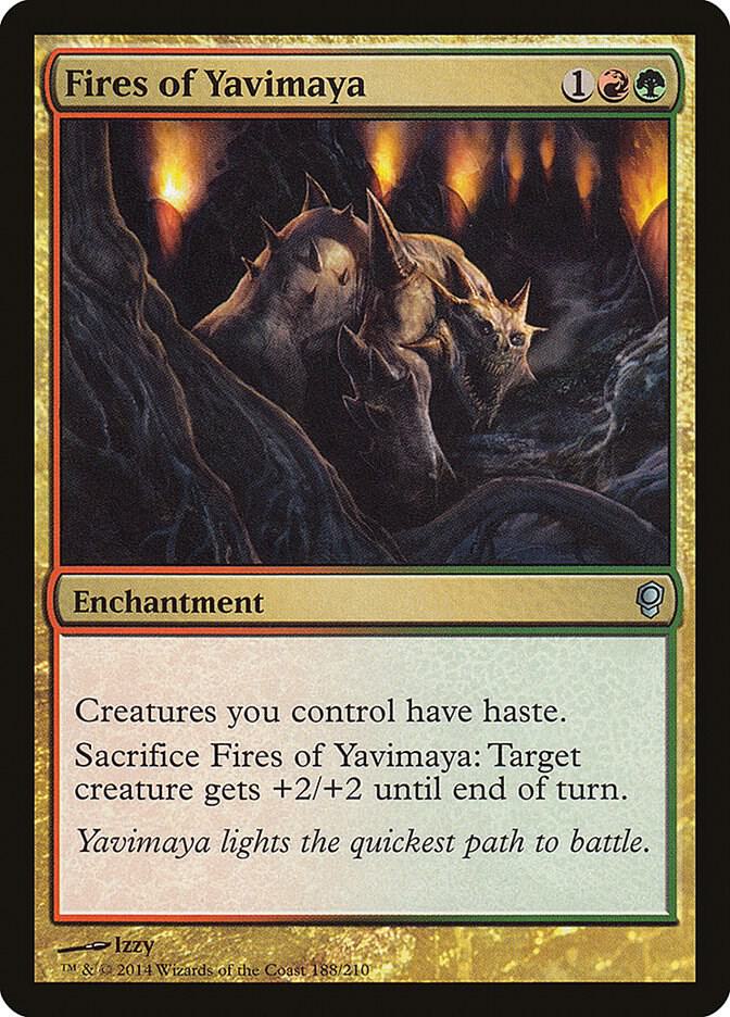 Fires of Yavimaya 188/210 (Conspiracy)  - Foil | Good Games Adelaide SA