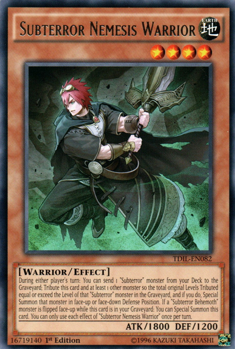 Subterror Nemesis Warrior [TDIL-EN082] Rare | Good Games Adelaide SA