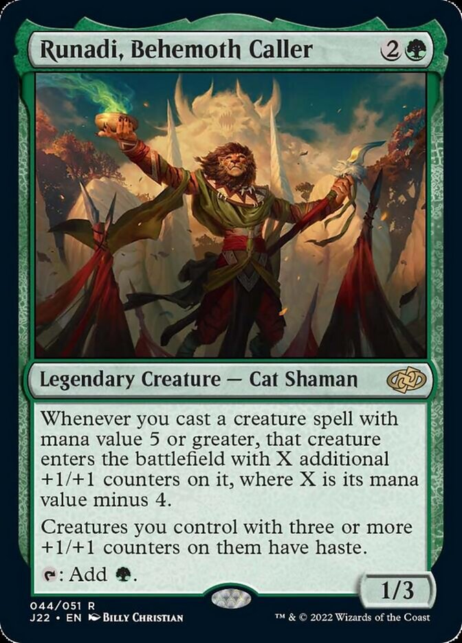 Runadi, Behemoth Caller [Jumpstart 2022] | Good Games Adelaide SA
