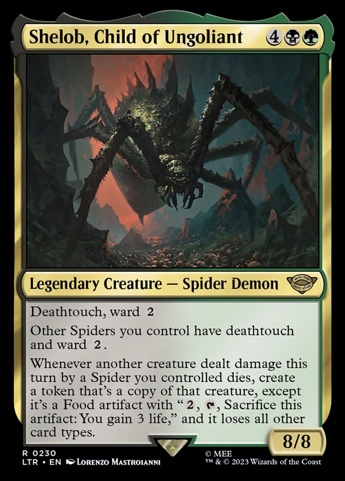 Shelob Child of Ungoliant 230 (Universes Beyond: The Lord of the Rings: Tales of Middle-earth)  | Good Games Adelaide SA