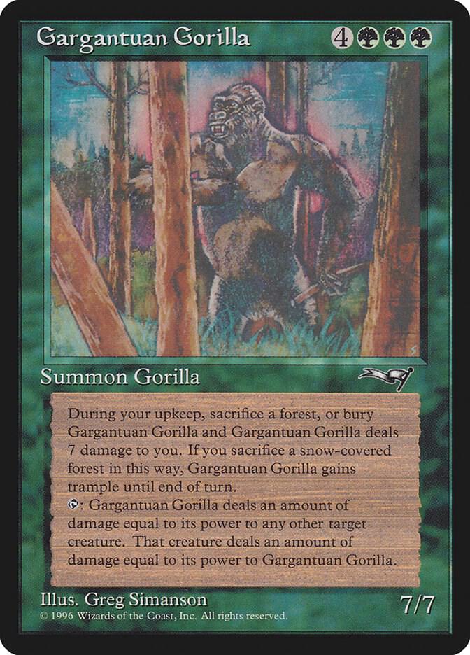 Gargantuan Gorilla 72 (Alliances)  | Good Games Adelaide SA