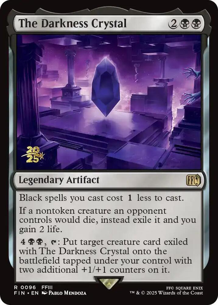 The Darkness Crystal 96 (Prerelease Cards)  - Foil | Good Games Adelaide SA