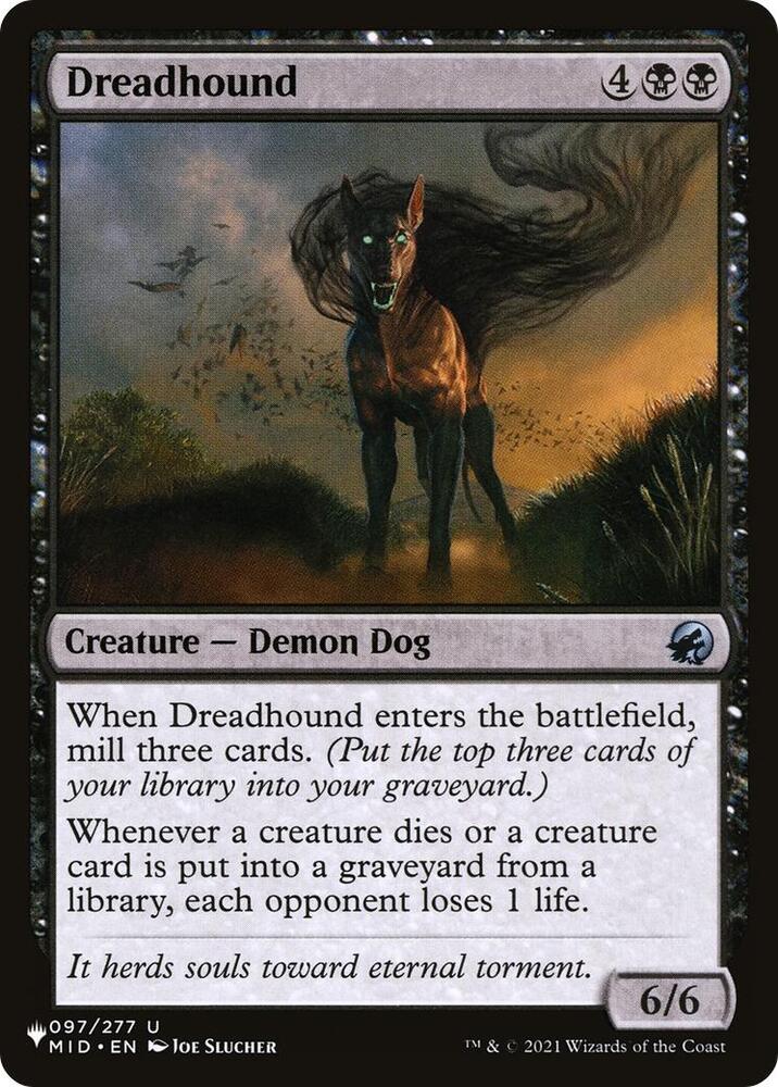 Dreadhound 097/277 (The List Reprints)  | Good Games Adelaide SA