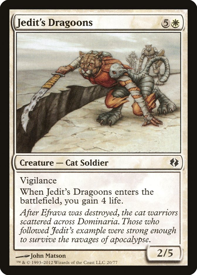 Jedit's Dragoons 20 (Duel Decks: Venser vs. Koth)  | Good Games Adelaide SA