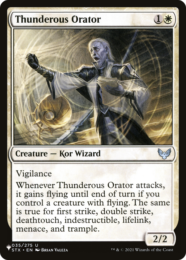 Thunderous Orator [The List Reprints] | Good Games Adelaide SA