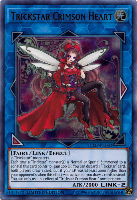 Trickstar Crimson Heart [JUMP-EN083] Ultra Rare | Good Games Adelaide SA