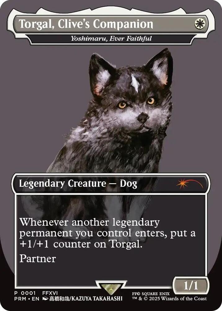Torgal Clives Companion Yoshimaru Ever Faithful MagicCon Las Vegas 2025 1 (MagicFest Cards)  | Good Games Adelaide SA