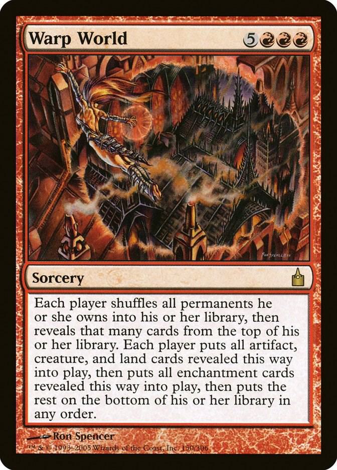 Warp World 150/306 (Ravnica: City of Guilds)  - Foil | Good Games Adelaide SA