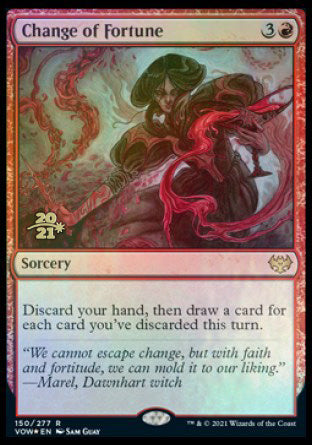 Change of Fortune [Innistrad: Crimson Vow Prerelease Promos] | Good Games Adelaide SA
