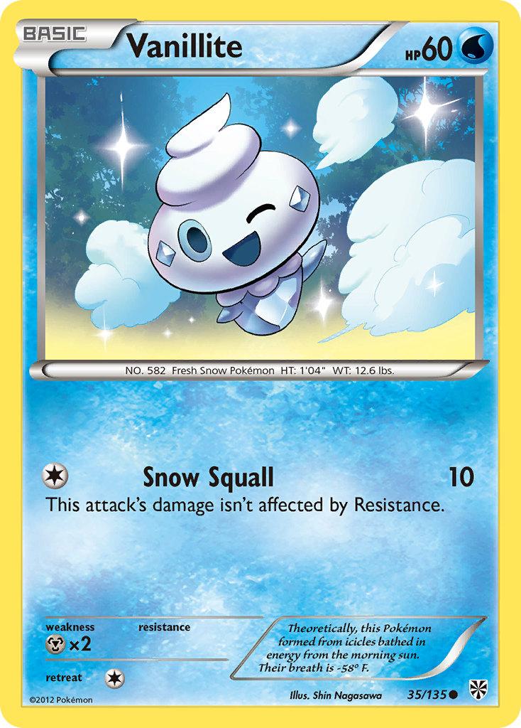 Vanillite (35/135) [Black & White: Plasma Storm] | Good Games Adelaide SA