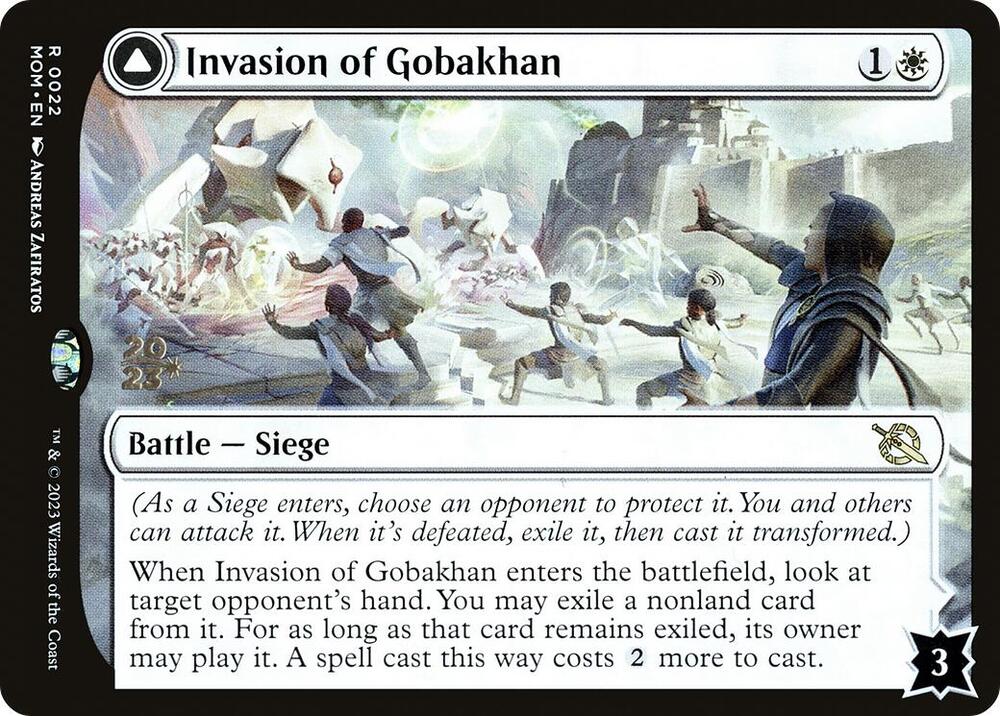 Invasion of Gobakhan 22 (Prerelease Cards)  - Foil | Good Games Adelaide SA
