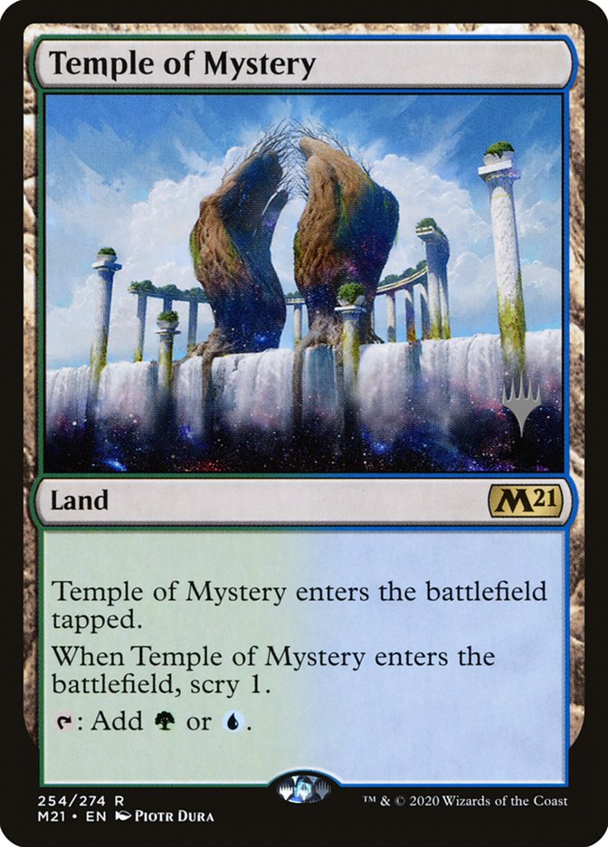 Temple of Mystery (Promo Pack) [Core Set 2021 Promos] | Good Games Adelaide SA
