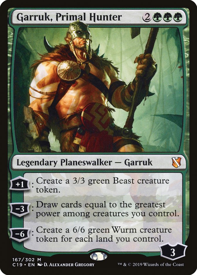 Garruk, Primal Hunter [Commander 2019] | Good Games Adelaide SA