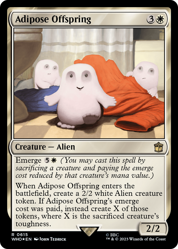 Adipose Offspring (Surge Foil) [Doctor Who] | Good Games Adelaide SA