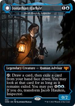 Jonathan Harker Jacob Hauken Inspector 332 (Innistrad: Crimson Vow)  - Foil | Good Games Adelaide SA