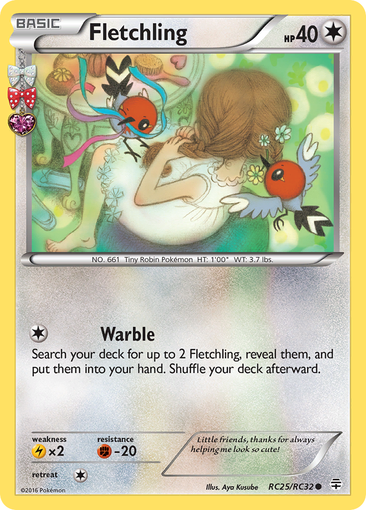 Fletchling (RC25/RC32) [XY: Generations] | Good Games Adelaide SA