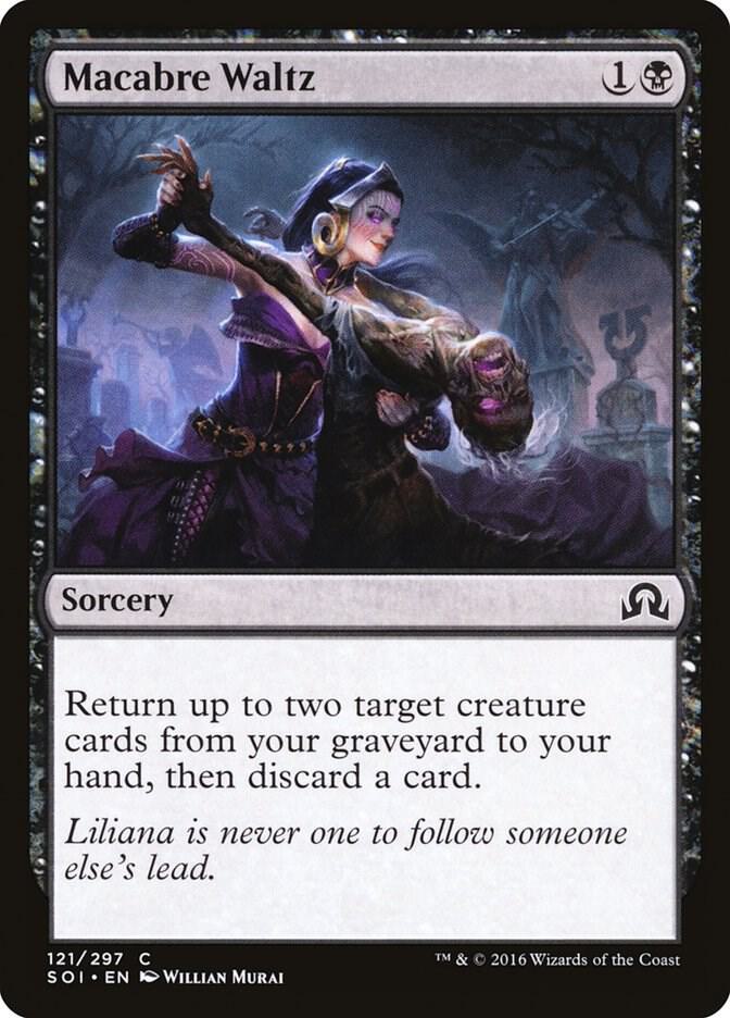 Macabre Waltz 121 (Shadows over Innistrad)  - Foil | Good Games Adelaide SA