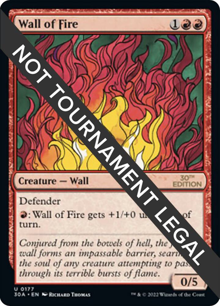Wall of Fire 177 (30th Anniversary Edition)  | Good Games Adelaide SA