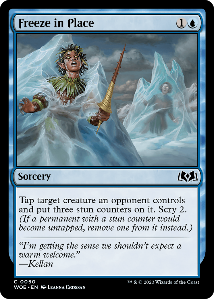 Freeze in Place [Wilds of Eldraine] | Good Games Adelaide SA