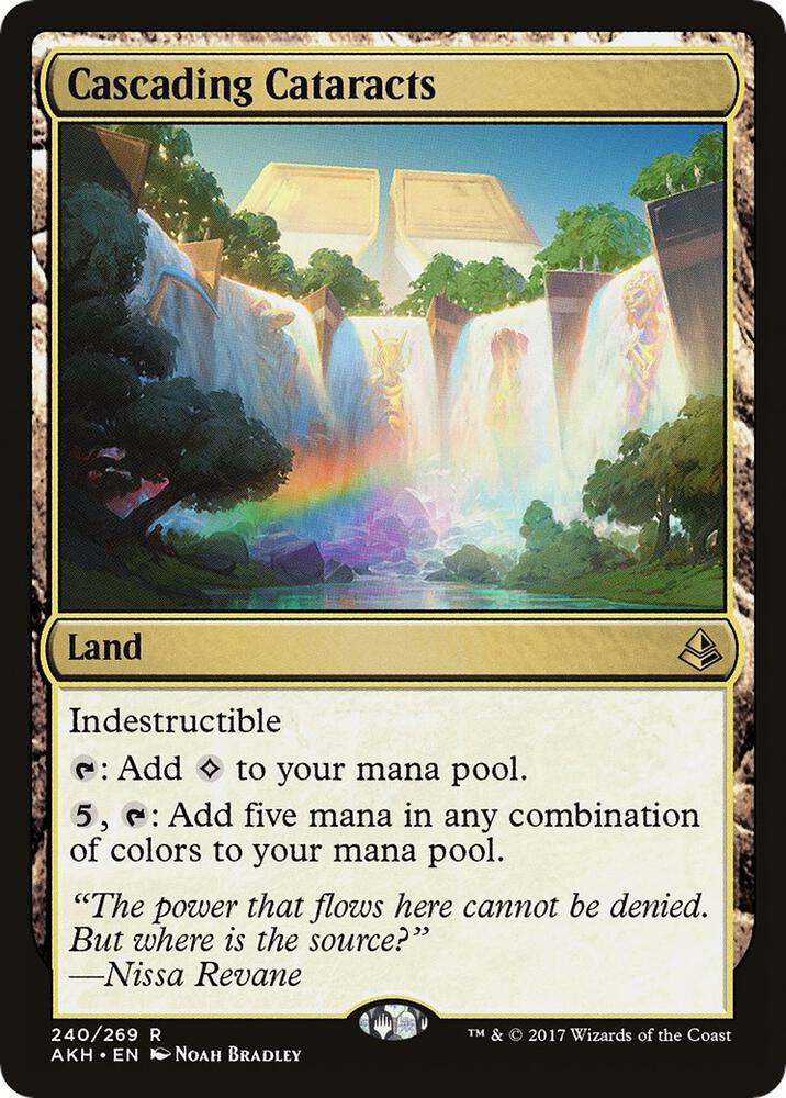 Cascading Cataracts 240 (Amonkhet)  - Foil | Good Games Adelaide SA