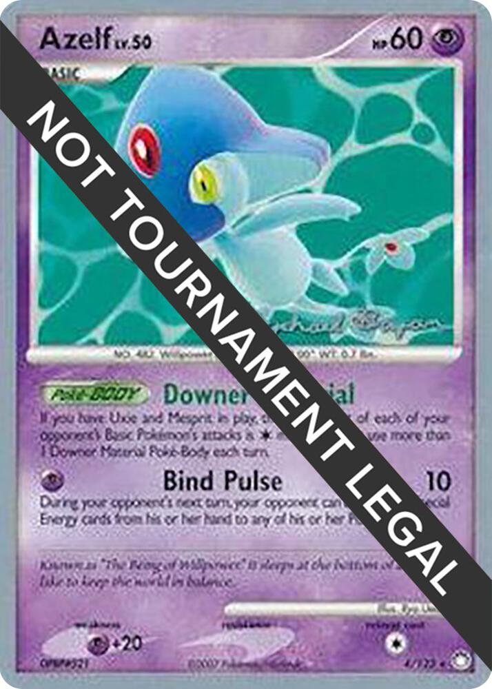 Azelf 4 2010 Mychael Bryan 4/123 (World Championship Decks)  | Good Games Adelaide SA