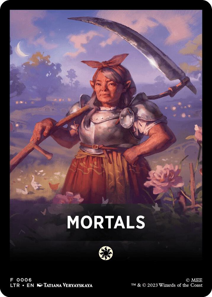 Mortals Theme Card 6 (Universes Beyond: The Lord of the Rings: Tales of Middle-earth)  | Good Games Adelaide SA