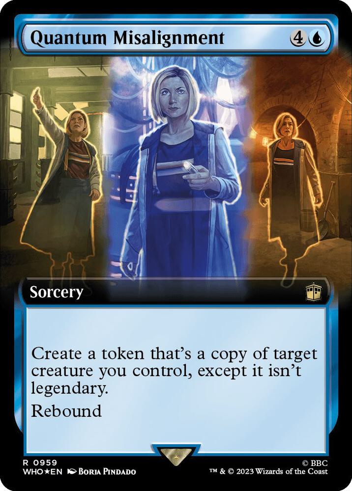 Quantum Misalignment 959 (Universes Beyond: Doctor Who)  - Foil | Good Games Adelaide SA
