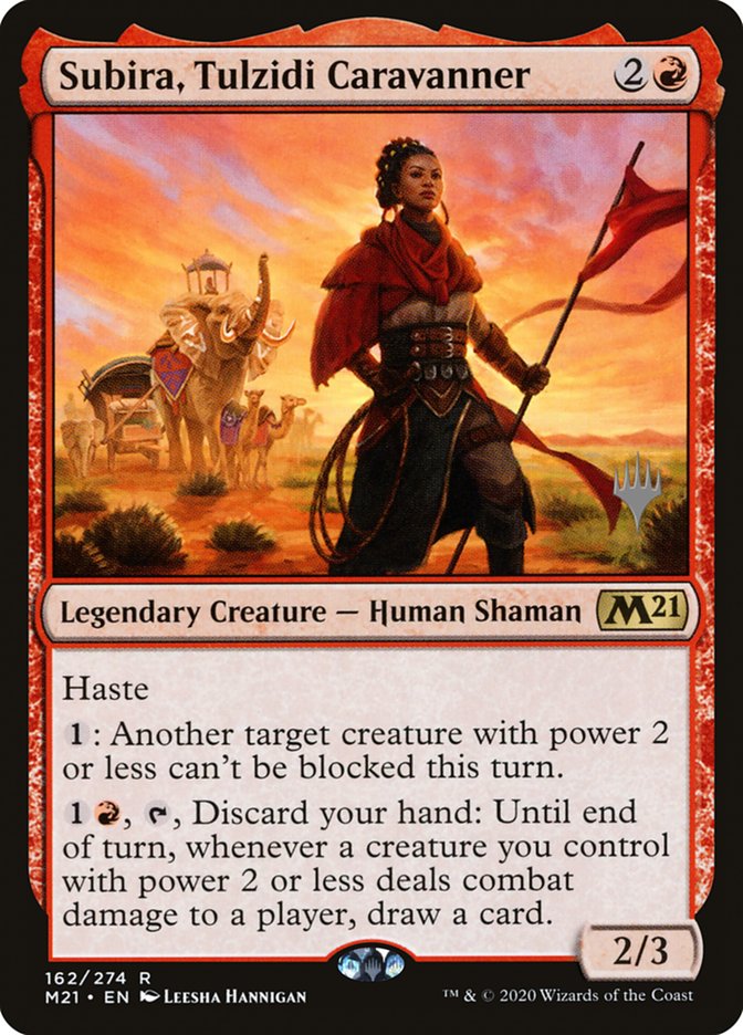 Subira, Tulzidi Caravanner (Promo Pack) [Core Set 2021 Promos] | Good Games Adelaide SA