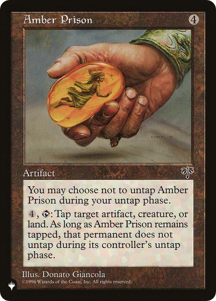 Amber Prison  (The List Reprints)  | Good Games Adelaide SA