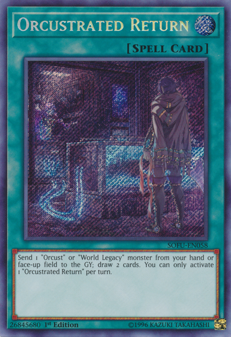Orcustrated Return [SOFU-EN058] Secret Rare | Good Games Adelaide SA