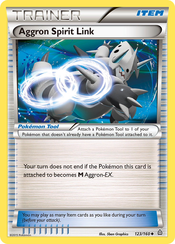 Aggron Spirit Link (123/160) [XY: Primal Clash] | Good Games Adelaide SA